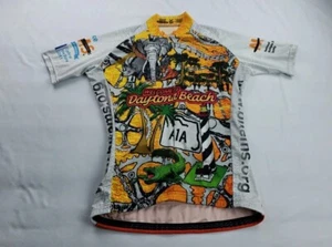 Vomax - WELCOME TO DAYTONA BEACH Bike MS Mens Cycling Jersey - Size M - Picture 1 of 13