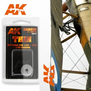 Bobina de aparejo elástica interactiva AK-Interactive delgada para aparejo 1/35 1/32 1/48 - Imagen 1 de 1