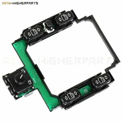 Interruptor de ventana eléctrica y espejo retrovisor AMG 1995-1997 MERCEDES-BENZ C280 C36 2,8 L Foto 1 de 4