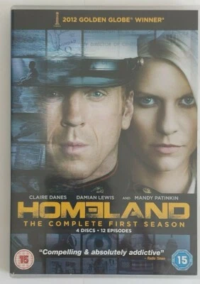 Homeland, Complete First Season DVD, 4 disc box set. - Image 1 of 4