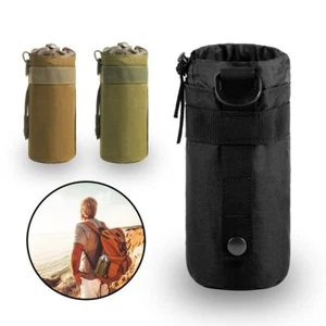 Tactical Water Bottle Pouch Outdoor Hiking MOLLE Pouch Water Bag Hunting Camping - Bild 1 von 15