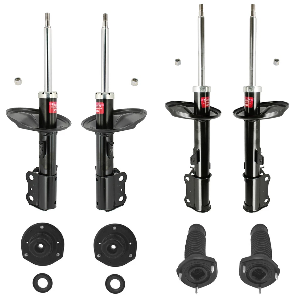 KYB Front & Rear Suspension Struts and Mounts Kit For Lexus ES300 1997-2001 — 第 1/1 张图片