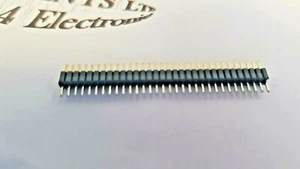 W581132SB1           Pin Header 1.27m 32 Way Sin/Row  - Picture 1 of 1