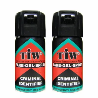 Self Defence Spray 100% UK LEGAL 2x FARB GEL CRIMINAL IDENTIFIER 40ml 2x bottle - Image 1 of 4