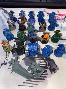 Warhammer 40k Lotto 21 Miniature Space Marines - Imagen 1 de 4