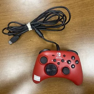Red Hori Pad Controller USB für Nintendo Switch NSW-156U GETESTET SCHNELLER VERSAND - Bild 1 von 6