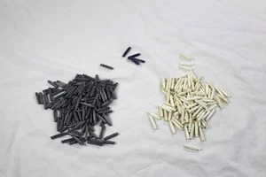 275 Knex White & Gray Rods 1 5/16" Pieces Bulk Standard Replacement Parts Lot - Picture 1 of 6
