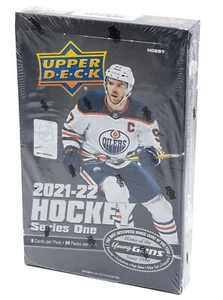 2021-22 Upper Deck Series 1 Hockey Hobby Box Neu Factory Sealed - Bild 1 von 2