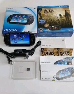 Sony PlayStation Vita The Walking Dead Handheld System Bundle - WORKING - READ - Picture 1 of 21