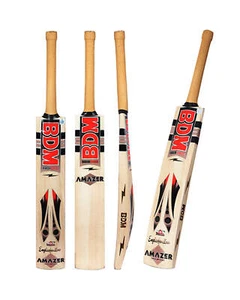 BDM Amazer Grade 1 English Willow Cricket Bat - SH - Picture 1 of 14