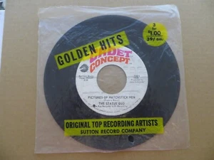 Status Quo – Pictures Of Matchstick Men - 1968 Cadet Concept 7001 7" Single VG+ - Picture 1 of 4