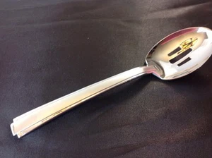 Oneida SATIN ETAGE Stainless Pierced Serving Spoon (s) * - Picture 1 of 1