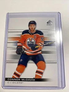 19/20 SP Autentica Connor McDavid Hockey Card #19 - Foto 1 di 3