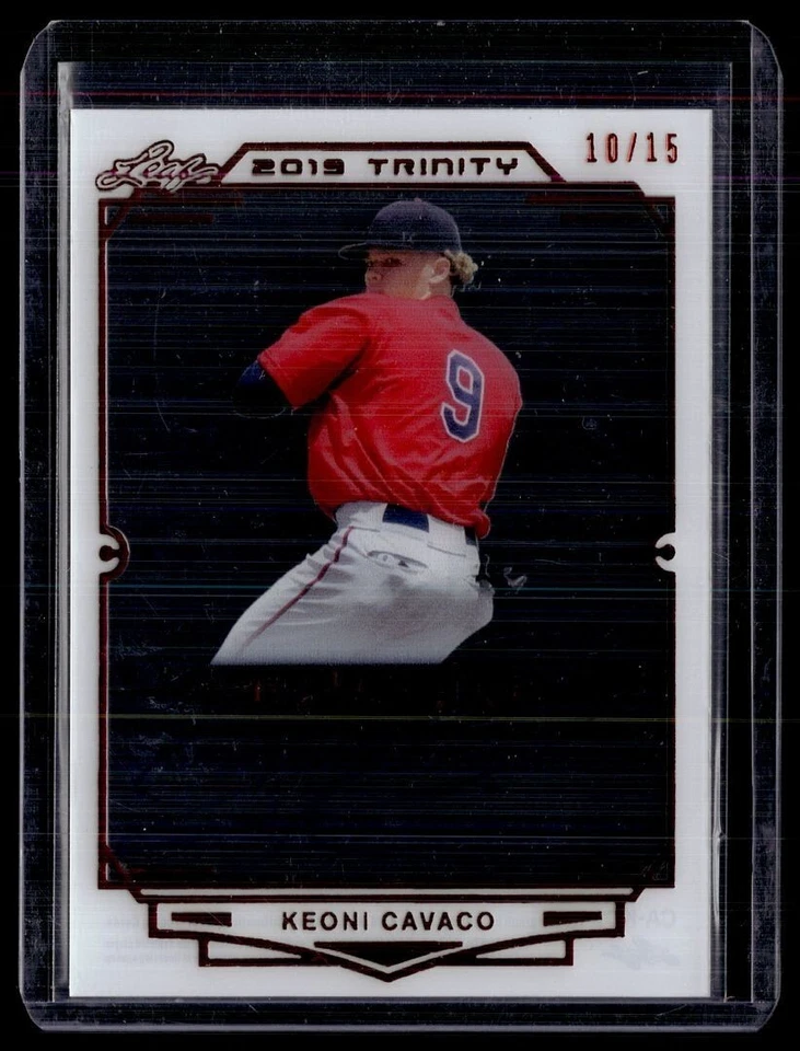 2019 LEAF TRINITY RED /15 CLEAR AUTO KEONI CAVACO - Image 1 of 1