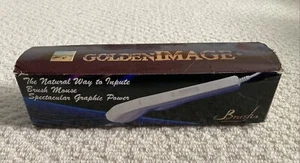 golden image brush mouse amiga atari Vintage - Afbeelding 1 van 13