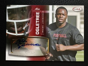 2013 SAGE - Autographs Alec Ogletree #38 (AU, RC) GEM MINT - Picture 1 of 2