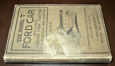 1916 1917 1918 1919 1920 Ford Model T Car & Truck Repair Fordson Tractor Manual - Imagem 1 de 3