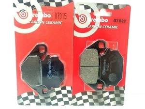 KIT PASTIGLIE FRENO ANTERIORI E POSTERIORI BREMBO KYMCO AGILITY 125 R 16 2009 - Foto 1 di 1