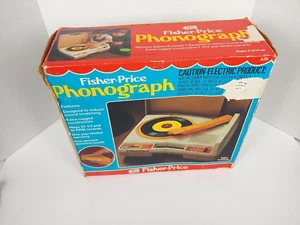 Fonógrafo Fisher-Price 1983 vintage en caja original | probado - Imagen 1 de 10
