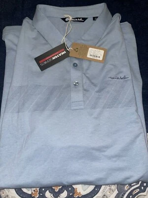 Camisa polo de golf Travis Mathew manga corta pirámide selva XXL azul Foto 1 de 2