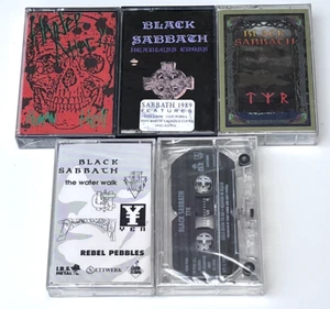 IRS Metal Cassette Tape Black Sabbath Promo Tyr Headless Crosses Hearter Attack - Picture 1 of 7