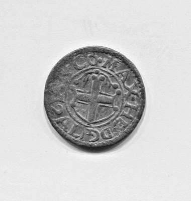 COLOGNE - BEAUTIFUL MAXIMILIAM HEINRICH SILVER 2 ALBUS, 1665 - Image 1 of 3