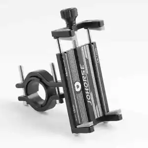 Handy Halterung Telefon Fahrrad Motorrad Halter zuverlässig Ständer Aluminium - Bild 1 von 7