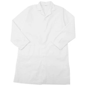 Men's and Women Long Sleeve Doctor Costume White Laboratory Coat for - Picture 1 of 12