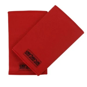 Red Sports Power Weightlifting Strength Elbow Sleeves Support Size S (28-32cm) - Picture 1 of 7