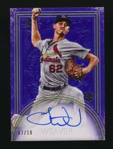 2017 Topps Definitive Collection Rookie Purple /10 Luke Weaver #DCRA-LWE Auto RC - Picture 1 of 2