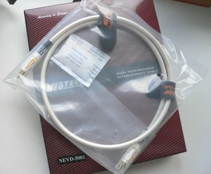 Neotech Сoaxial Сables Digitalkabel 1 m SPDIF 75 Ohm Kabel NEVD-5001 RCA Audio  - Bild 1 von 3