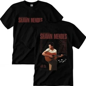 T-shirt Shawn Mendes Tour 2025 Shawn Mendes Tour Merch Shirts maglietta unisex - Foto 1 di 3