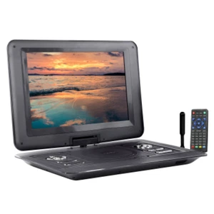 Trexonic 13.3 Inch Portable Tv+Dvd Player With Color Tft Led Screen And Usb/Hd/ - Picture 1 of 1