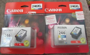 Canon 246XL Color Tintenpatronen 3 Farben 2 Stück NEU versiegelt - Bild 1 von 4