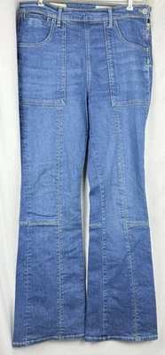 Pantalones de mezclilla Anthropologie Pilcro and the Letterpress tiro alto corte bootcut para mujer talla 30 Foto 1 de 4