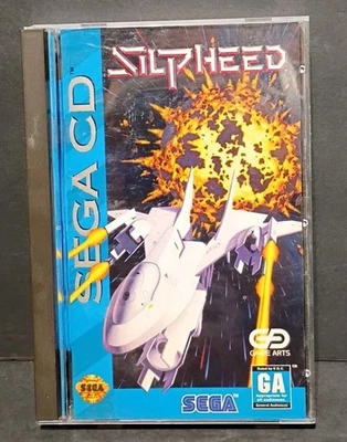 Silpheed for Sega CD w/ Case, Manual, Disc, Registration Card Attach! Free Ship! - Image 1 of 4