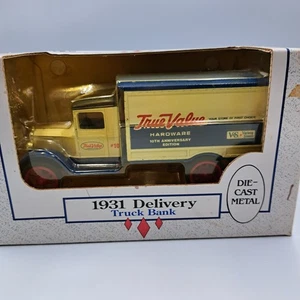 ERTL 1931 True Value 10th Anniversary Delivery Truck Bank Die Cast Metal - Picture 1 of 6
