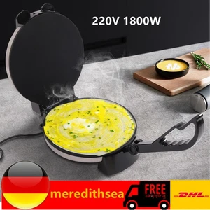 Padella elettrica Chapati doppia faccia pressa per tortilla Papad Tacos Maker - Foto 1 di 20