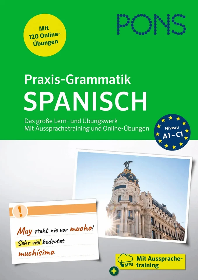 PONS Praxis-Grammatik Spanisch | Taschenbuch | PONS Praxis-Grammatik | 336 S. - Bild 1 von 1