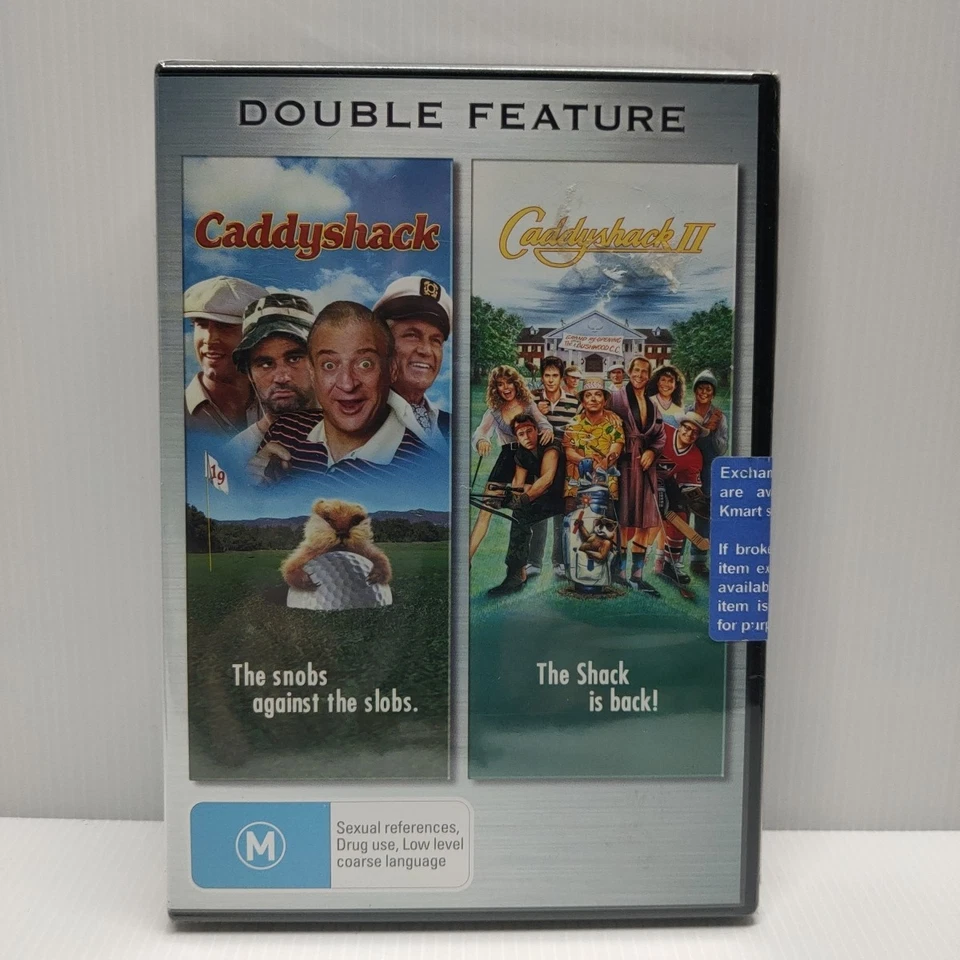 Caddyshack | 2-Movie Collection Dvd (Chevy Chase) Reg 4 Brand New & Sealed - Image 1 of 4