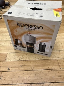 New Breville Nespresso Vertuo Next Espresso Coffee Maker  Aeroccino3 Matte Black - Picture 1 of 11