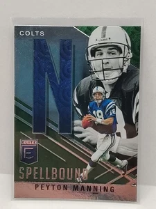Tarjeta de élite Peyton Manning Spellbound N #S-N Donruss 2021 NFL fútbol americano - Imagen 1 de 2
