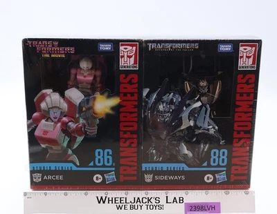Arcee 86 & Sideways 88 Transformers Studio Series 2021 Hasbro 2-Pack NEW SEALED - Image 1 of 4