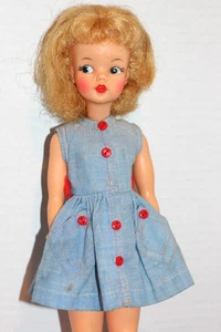 VINTAGE IDEAL TAMMY DOLL 1960'S BS-12 2 HIGH COLOR WITH CLOTHES NICE! - Picture 1 of 8