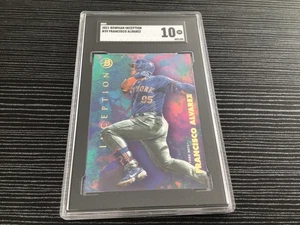 2021 Bowman Inception Francisco Alvarez RC #39 SGC 10 - Foto 1 di 3