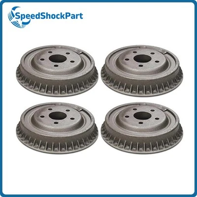 Juego de tambor de freno delantero trasero C-Tek de 4 piezas para Ford F-100 1975 Foto 1 de 4