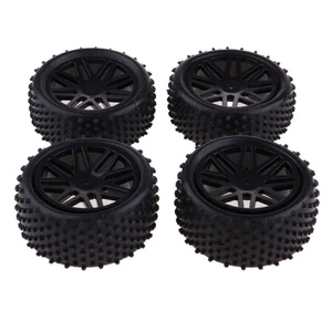 4Pc 1/10 Wheel Tires 12mm Hex for HSP Redcat HPI RC4WD AXIAL - Picture 1 of 7