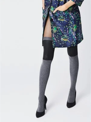 Fiore Piega 40DEN Strumpfhose Schwarz S – Weich, Elegant Blickdicht Damen Nylons - Bild 1 von 4