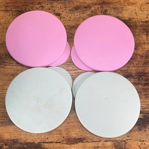 Tupperware Impressionen Becher Ersatzdeckel 3516A ohne Strohhalmlöcher 4er Set - Bild 1 von 2