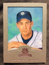 2002 Donruss Diamond Kings #34 Bret Boone Gray Framed Silver Foil Card /400 Rare